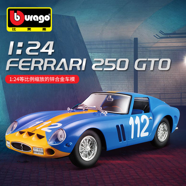 BBURAGO FERRARI 250 GTO 1962 SCALE - 1:24