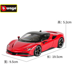 BBURAGO FERRARI SF90 STRADALE SCALE - 1:24