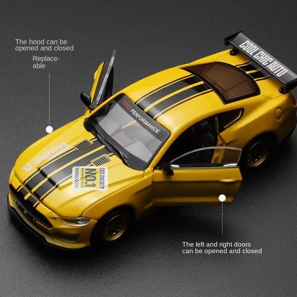 Ford Mustang GT modified car KIT Scale 1:43 KAAYU WORLD