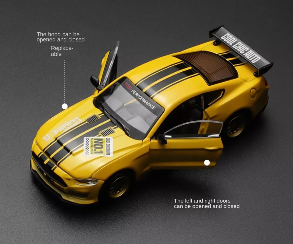 Ford Mustang GT modified car KIT Scale 1:43 KAAYU WORLD