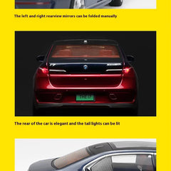 BMW I7 ELECTRIC DieCast Metal Car of CCA Scale 1:24