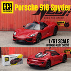 PORSCHE 918 SPYDER DieCast Metal Car of CCA Scale 1:64 KAAYU WORLD